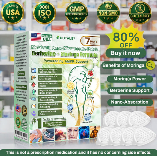 𝑫𝑶𝑻𝑨𝑳𝑬® 𝑴𝒆𝒕𝒂𝒃𝒐𝒍𝒊𝒄 𝑵𝒂𝒏𝒐 𝑴𝒊𝒄𝒓𝒐𝒏𝒆𝒆𝒅𝒍𝒆 𝑷𝒂𝒕𝒄𝒉🛒(𝐉𝐮𝐬𝐭 𝐨𝐧𝐜𝐞 𝐚 𝐝𝐚𝐲, 𝐯𝐢𝐬𝐢𝐛𝐥𝐞 𝐜𝐡𝐚𝐧𝐠𝐞𝐬 𝐢𝐧 𝟕 𝐝𝐚𝐲𝐬）𝘽𝙚𝙧𝙗𝙚𝙧𝙞𝙣𝙚 + 𝙈𝙤𝙧𝙞𝙣𝙜𝙖 𝙁𝙤𝙧𝙢𝙪𝙡𝙖 ✅ 𝐅𝐨𝐫 𝐨𝐛𝐞𝐬𝐢𝐭𝐲, 𝗟𝗼𝗼𝘀𝗲 𝘀𝗸𝗶𝗻,𝐝𝐢𝐚𝐛𝐞𝐭𝐞𝐬, 𝐬𝐥𝐞𝐞𝐩 𝐚𝐩𝐧𝐞𝐚, 𝐣𝐨𝐢𝐧𝐭 𝐢𝐬𝐬𝐮𝐞𝐬, 𝐚𝐧𝐝 𝐦𝐨𝐫𝐞 💥💥